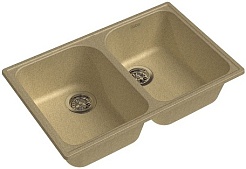 Raiber Мойка кухонная Альпы RQ610 бежевый – фотография-1