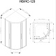 DTO  Душевой уголок HC 120 Chrome – фотография-8