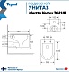 Teymi Унитаз подвесной Martta Vortex T42101 – картинка-23