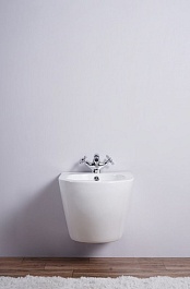 Esbano Биде подвесное Lirio белое – фотография-5