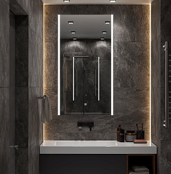 Continent Зеркало Modern Led 600x1100 – фотография-6