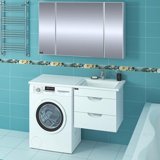 СанТа Тумба с раковиной Лидер 56 R подвесная – картинка-3