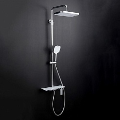 Gappo Смеситель для вынны G96 G2496-10 белая/хром – фотография-2