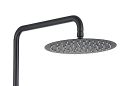 Aquatek Душевая стойка AQ2040MB матовая черная – фотография-2