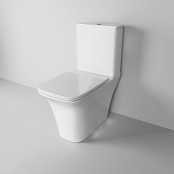 Grossman Унитаз компакт Galaxy GR-4470S белый – фотография-3