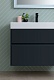 Aquanet Мебель для ванной Бруклин 100 подвесная черная матовая – картинка-42