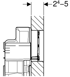 Geberit Кнопка смыва Sigma 60 115.640.GH.1 хром, глянец – фотография-3