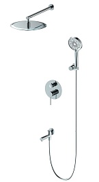 Oliveeka Душевой комплект Y OL-939017-CR хром – фотография-1
