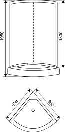 Arcus Душевой уголок AS-301-9 – фотография-2
