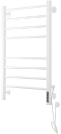 Domoterm Полотенцесушитель электрический Куба DMT П8 500x800 БЕЛ EK R белый – фотография-2