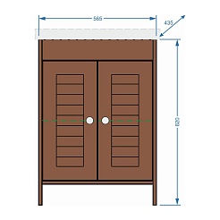 Stella Polare Мебель для ванной Монтоне 60 – фотография-7