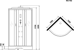 Niagara Душевая кабина NG-702-01 – фотография-12