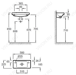 Jacob Delafon Мебель для ванной "Odeon Up 50" – фотография-6