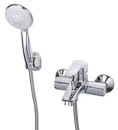 Frap Смеситель для ванны с душем H70 F3070 хром – фотография-1