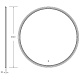 BelBagno Мебель для ванной Eco Cer-N 120 с 4 ящиками bianco lucido CZR-8095-120-2 ручки сатиновое золото – фотография-32