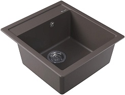 Florentina Мойка кухонная Липси 460 серый шелк – фотография-2