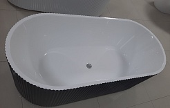 Frank Акриловая ванна 170х75 F6103 white/black – фотография-8