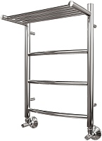 Point Полотенцесушитель водяной П3 500x600 PN04156P с полкой хром