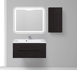 BelBagno Шкаф для ванной FLY-MARINO-750 R Rovere Сioccolato Amaro – фотография-2