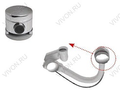 Ravak Слив-перелив (сточный комплект) для ванны Ravak с заполнением переливом, хром – фотография-2