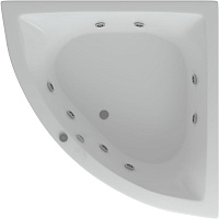 Aquatek Акриловая ванна Юпитер 150х150 с гидромассажем