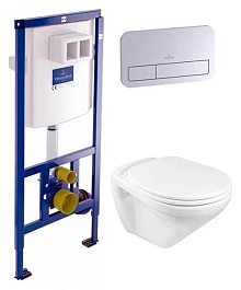 Villeroy & Boch Комплект Omnia classic 76821001 с кнопкой смыва – фотография-1