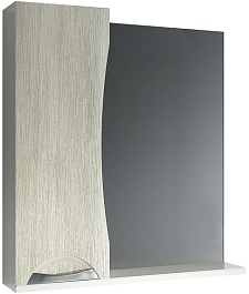 Какса-а Зеркальный шкаф "Каприз 70" L дуб – фотография-1