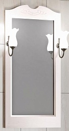 Opadiris Зеркало для ванной Клио 50 беленый бук – фотография-1