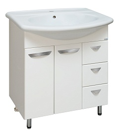 Runo Тумба с раковиной Лидия 70 – фотография-1