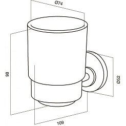 Am.Pm Стакан Bliss A5534364 – фотография-3
