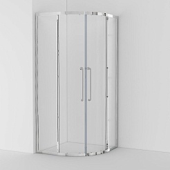 Cezares Душевой уголок Relax 304 RELAX-304-R-2-90-C-CR 90x90 профиль хром стекло прозрачное – фотография-2