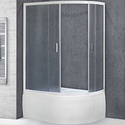 Royal Bath Душевой уголок RB 8120BK-С 1200x800x2000 L – фотография-1