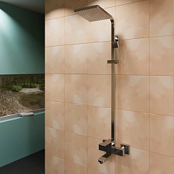 Mixline Душевая стойка 530035 хром – фотография-2