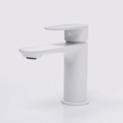 WasserKRAFT Смеситель для раковины чаши Mindel 8503 белый – фотография-8