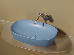 Ceramicanova Мебельная раковина Element 60 CN6049ML голубой матовый – фотография-5