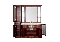 Demax Мебель для ванной "Париж 170" L вишня (172020) – фотография-6