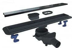 BelBagno Душевой лоток Luce 70 чёрный