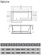 Vayer Акриловая ванна Options 170x70/85 L – картинка-14