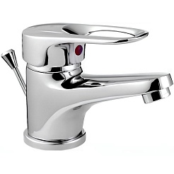 Frap Смеситель для раковины H28 F1028-B хром – фотография-1