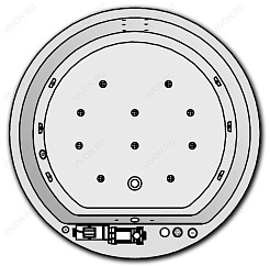 Kolpa San  Комплект гидро-аэромассажа Kolpa San Vivo Special (хромотерапия, массаж: боковой, спины, ног, аэромассаж) – фотография-1