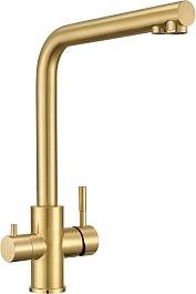 Milacio Смеситель для кухни Ultra MCU.553.GD золото – фотография-1