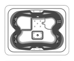 Kolpa San Домашний бассейн Manon ELITE MAGIC – фотография-5