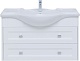 Aquanet Тумба с раковиной Монте 85 подвесная белая матовая – картинка-13