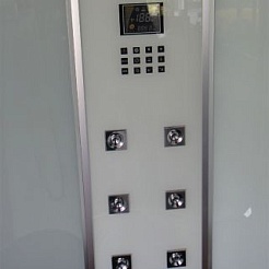 Eago Душевая кабина DZ955 F8 L белое стекло – фотография-4