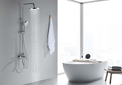 Aquatek Душевая система Лугано AQ2740CR хром – фотография-5