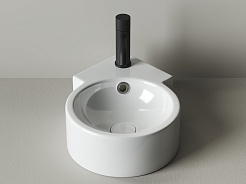 Ceramicanova Раковина угловая Element 31/43 CN5019 белая – фотография-6