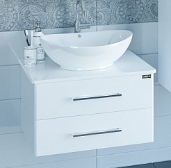 СанТа Тумба для умывальника Вегас 70 подвесная – фотография-1