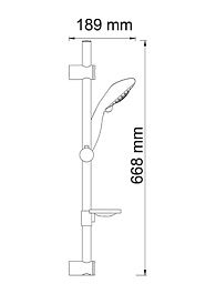 WasserKRAFT Душевой комплект A004 – фотография-3