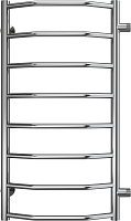 Terminus Полотенцесушитель водяной Виктория П8 400x800 БП600 хром
