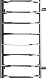 Terminus Полотенцесушитель водяной Виктория П8 400x800 БП600 хром – фотография-1